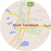 Map Mont-Tremblant